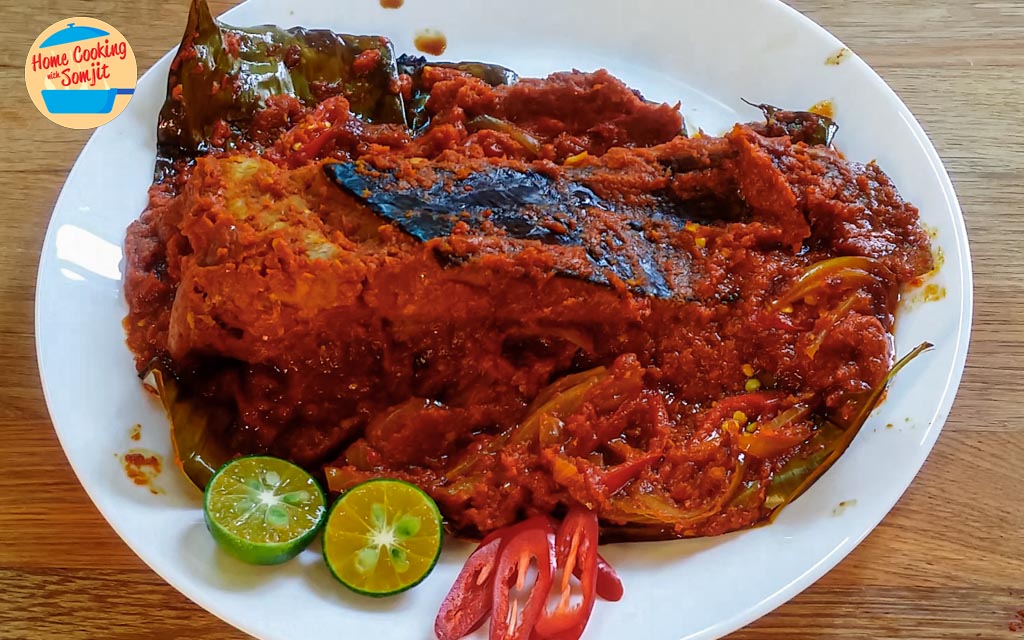 Aromatic Grilled Stingray with Sambal | Ikan Pari Sambal Bakar