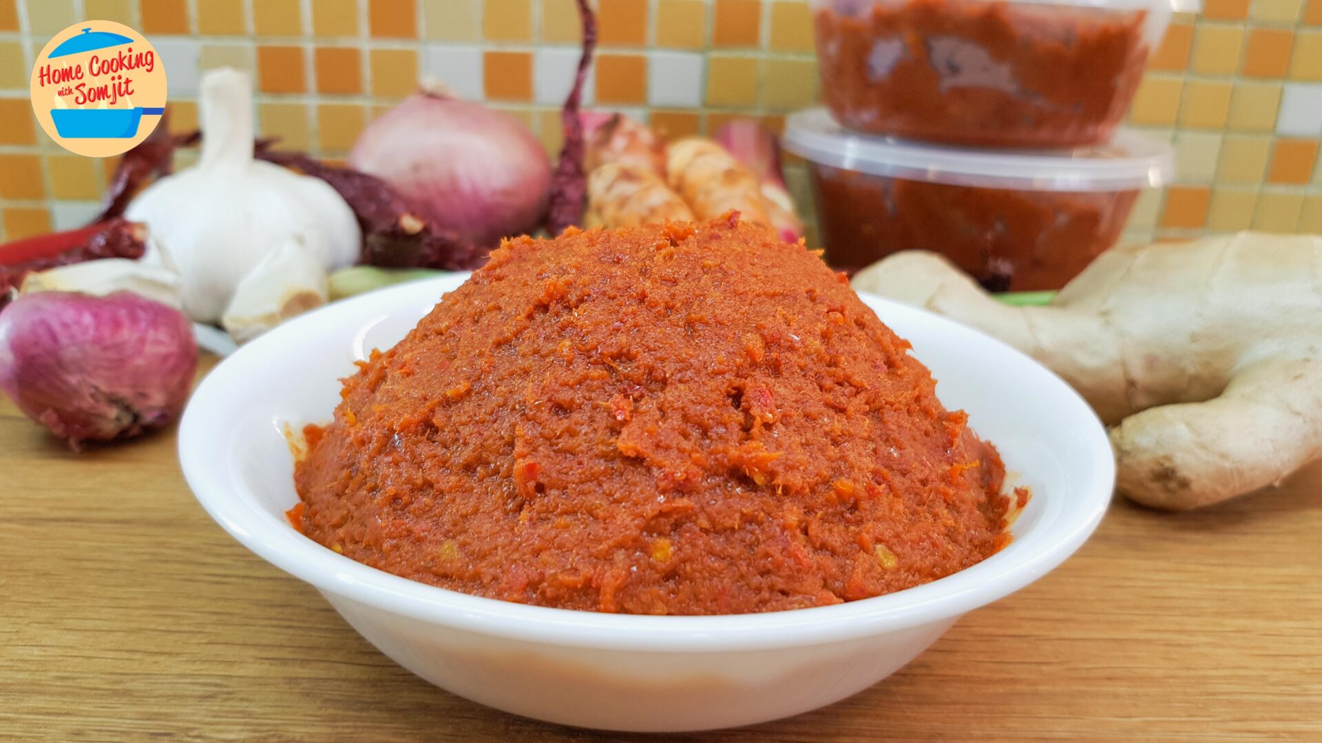 sambal paste Making 1kg of Sambal Paste