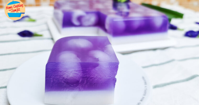 Blue Longan Agar Agar Jelly