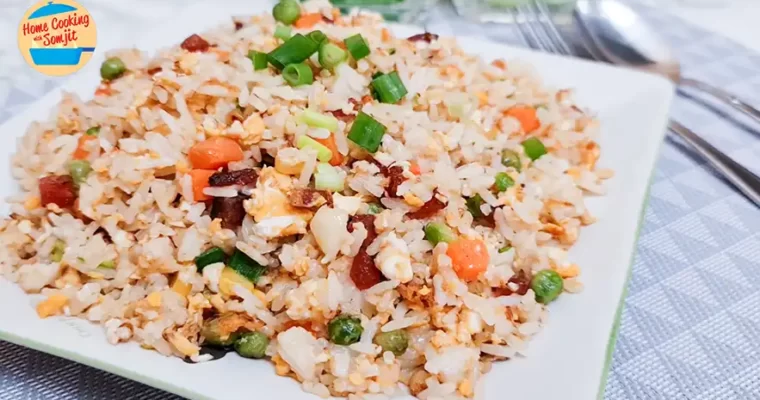 10 Minute Wok Hei Egg Fried Rice