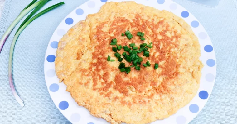 Simple Minced Pork Omelette