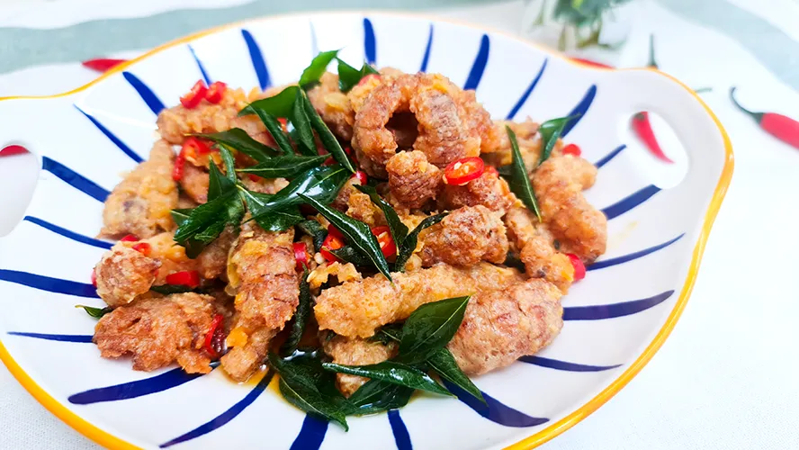 Salted Egg Mantis Shrimp